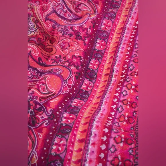 Hobo Beach Yoga Boho Chic Shoulder Bag - Ethnic Inspired Print - Fine Cotton - Picture 8 of 8